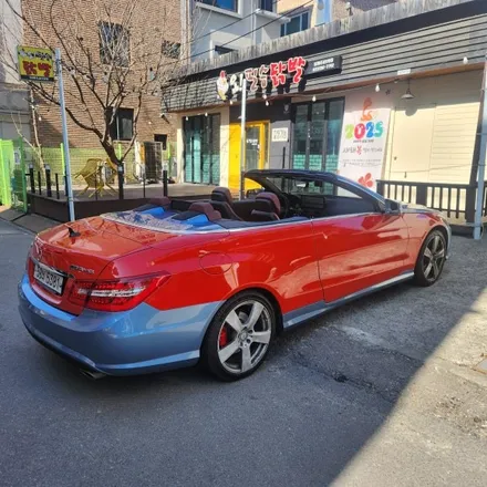 춘천 랩핑 벤츠e클래스 카브리올레 전체 랩핑 강원도랩핑 / 춘천시 후평동