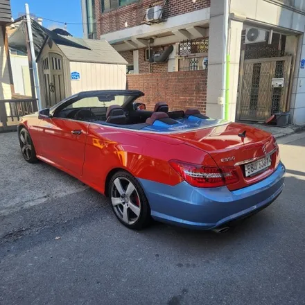 춘천 랩핑 벤츠e클래스 카브리올레 전체 랩핑 강원도랩핑 / 춘천시 후평동
