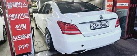 춘천랩핑 에쿠스전체랩핑에쿠스투톤랩핑에쿠스마이바흐스타일 / 춘천시 후평동