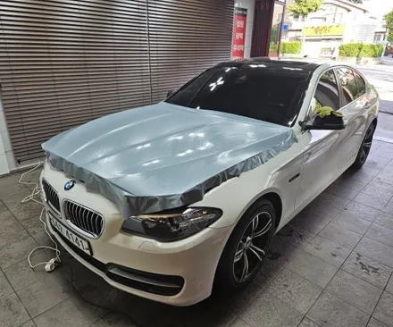춘천랩핑 춘천bmw528전체랩핑및 안드로이드올인원장착춘천올인원 / 춘천시 후평동