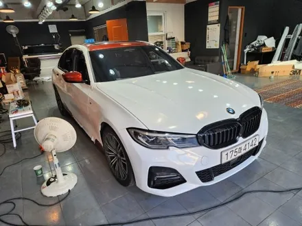 춘천bmw전체랩핑 3m화이트펄시공춘천랩핑강원도랩 / 춘천시 후평동