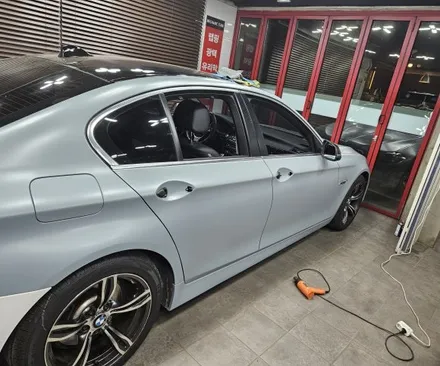 춘천랩핑 춘천bmw528전체랩핑및 안드로이드올인원장착춘천올인원 / 춘천시 후평동