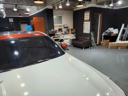 춘천bmw전체랩핑 3m화이트펄시공춘천랩핑강원도랩 / 춘천시 후평동