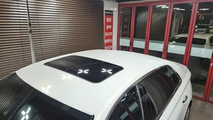 춘천랩핑g90전체랩핑및 썬팅작 / 춘천시 후평동