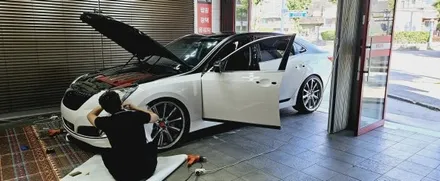 춘천랩핑 에쿠스전체랩핑에쿠스투톤랩핑에쿠스마이바흐스타일 / 춘천시 후평동