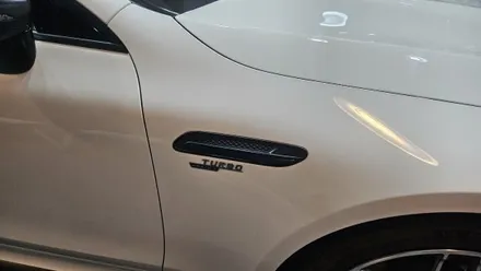 춘천 랩핑 벤츠 gt amg 크롬 죽이기및 본넷ppf시공및 실내랩핑 / 춘천시 후평동