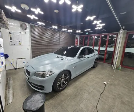 춘천랩핑 춘천bmw528전체랩핑및 안드로이드올인원장착춘천올인원 / 춘천시 후평동