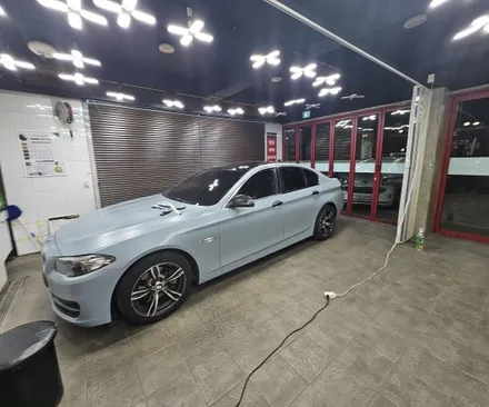 춘천랩핑 춘천bmw528전체랩핑및 안드로이드올인원장착춘천올인원 / 춘천시 후평동