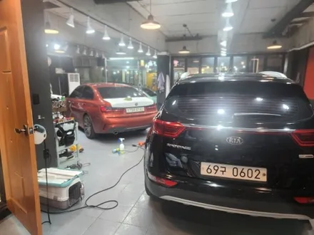 춘천bmw전체랩핑 3m화이트펄시공춘천랩핑강원도랩 / 춘천시 후평동