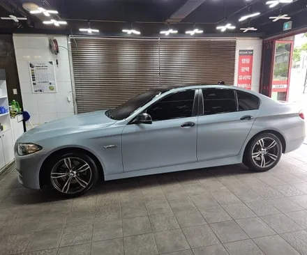 춘천랩핑 춘천bmw528전체랩핑및 안드로이드올인원장착춘천올인원 / 춘천시 후평동
