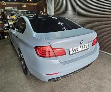 춘천랩핑 춘천bmw528전체랩핑및 안드로이드올인원장착춘천올인원 / 춘천시 후평동