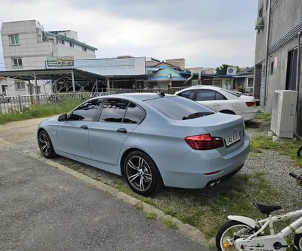 춘천랩핑 춘천bmw528전체랩핑및 안드로이드올인원장착춘천올인원 / 춘천시 후평동