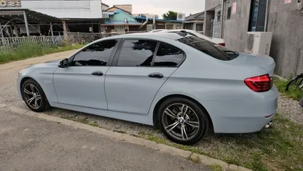 춘천랩핑 춘천bmw528전체랩핑및 안드로이드올인원장착춘천올인원 / 춘천시 후평동
