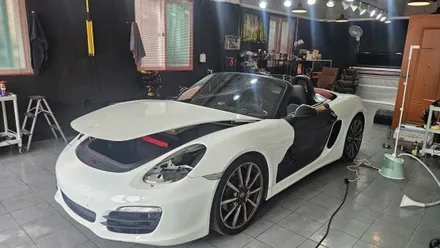 춘천 랩핑 포르쉐 박스터 전체 랩핑및 랩핑 제거 / 춘천시 후평동