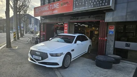 춘천랩핑g90전체랩핑및 썬팅작 / 춘천시 후평동