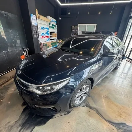 안산 블락포디 썬팅 전문점 K5 스카이블루 전체 재시공 후기