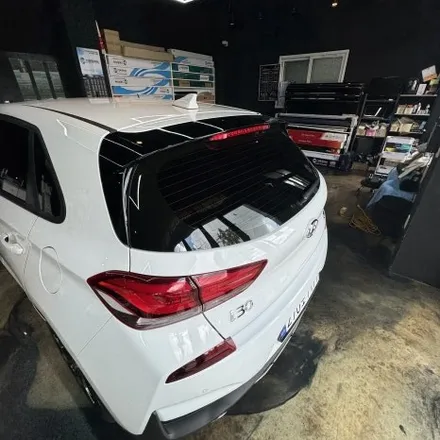 안산 시흥 썬팅 현대 i30 블락포디 바이올렛 전체 재시공 후기