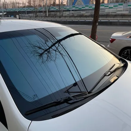 안산 블락포디 현대 아이오닉 스카이블루 썬팅 전체 재시공