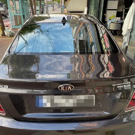안산썬팅 기아 K9 블락포디 비바 스카이블루 전체 재시공