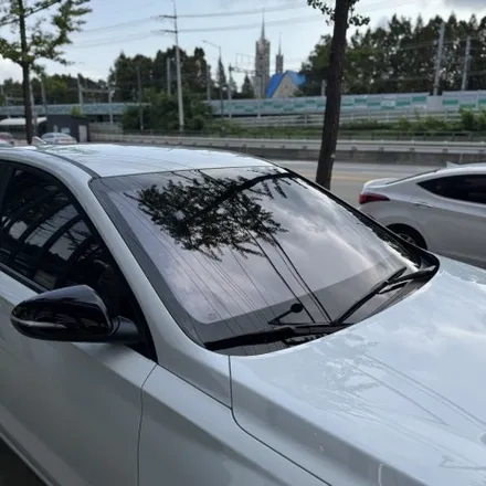 안산 시흥 썬팅 현대 i30 블락포디 바이올렛 전체 재시공 후기