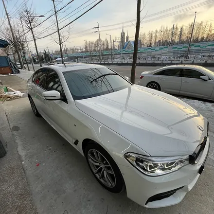 안산썬팅 BMW 5시리즈 레인보우V90 썬팅 전체 재시공 후기