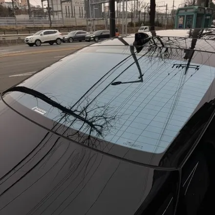 안산 블락포디 썬팅 제네시스G80 스카이블루 전체 재시공 후기