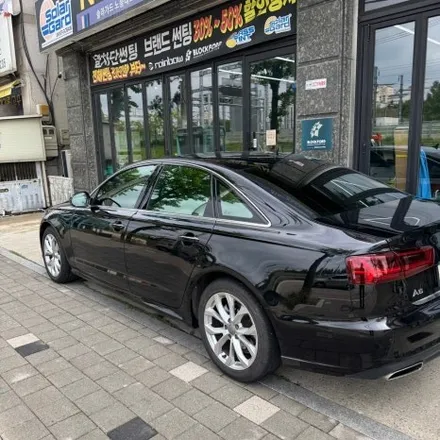 안산시흥 썬팅 아우디 A6 글라스틴트 선셋 전체 재시공 후기