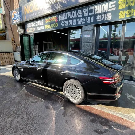 안산썬팅 제네시스 G80 솔라가드 노블레스K+전체 재시공