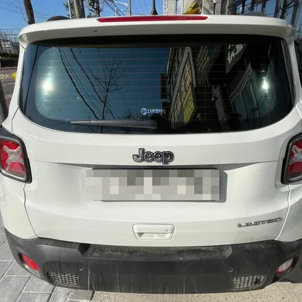 안산 썬팅 지프 레니게이드 레인보우 V90 전체 재시공