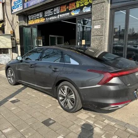 안산 레인보우썬팅 V90 기아 K8 전체 재시공 후기