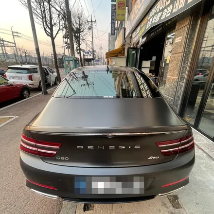 안산솔라가드 노블레스K+ 제네시스G80 전체시공 안산썬팅