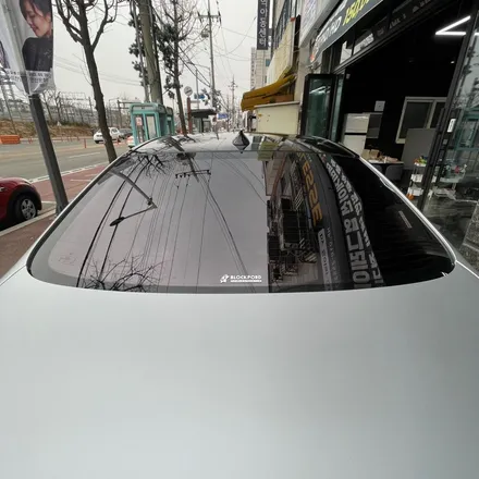 안산썬팅 블락포디 비바 바이올렛 BMW 5시리즈 전체 재시공