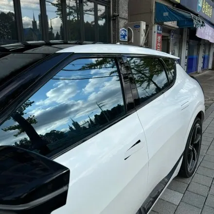 안산 썬팅 기아 EV6 블락포디 비바 스카이블루 전체 재시공 후기