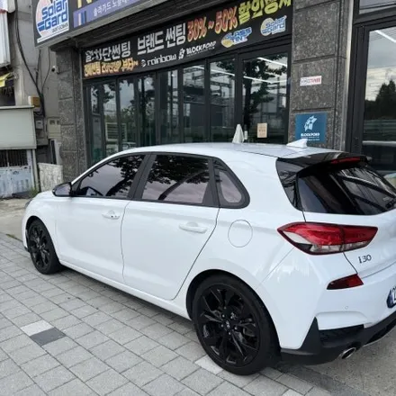 안산 시흥 썬팅 현대 i30 블락포디 바이올렛 전체 재시공 후기