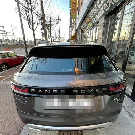 안산썬팅 랜드로버 벨라 블락포디 비바 스카이블루 전체 재시공