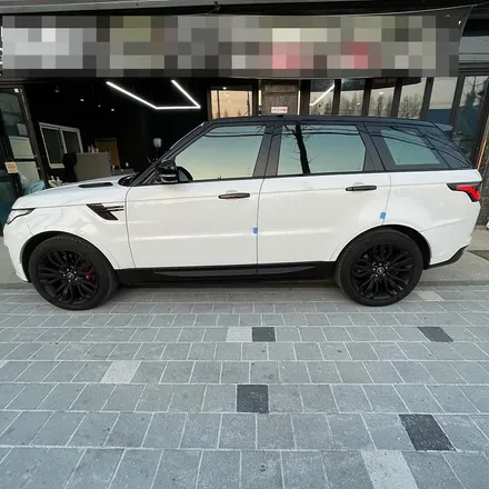 안산 레인보우썬팅 랜드로버 레인지로버 V90 전체 재시공