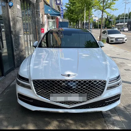 안산썬팅 제네시스 G80 솔라가드 노블레스Z 전체 재시공