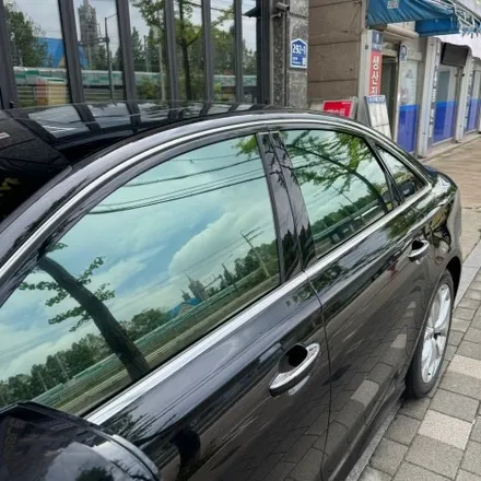안산시흥 썬팅 아우디 A6 글라스틴트 선셋 전체 재시공 후기