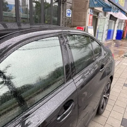 안산시흥 썬팅 전문점 BMW 3시리즈 레인보우 V90 틴팅 전체 재시공