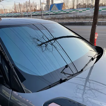 안산썬팅 랜드로버 벨라 블락포디 비바 스카이블루 전체 재시공
