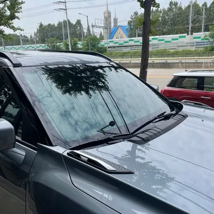 안산 신차패키지 쌍용 토레스 레인보우V90 썬팅후기