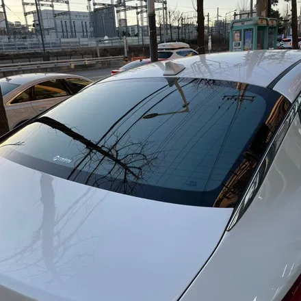 안산 레인보우썬팅 기아 K5 레인보우V90 전체 재시공