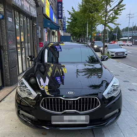안산 레인보우썬팅 V90 기아K7 전체 재시공 후기