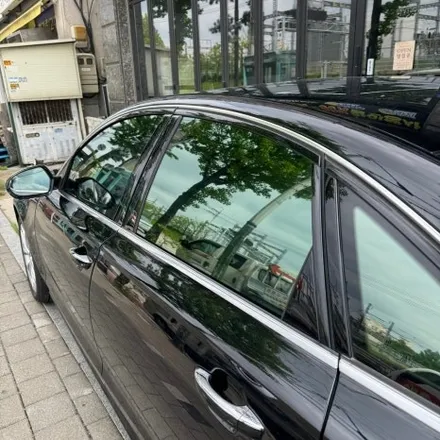안산시흥 썬팅 아우디 A6 글라스틴트 선셋 전체 재시공 후기