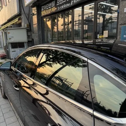 안산시흥 레인보우썬팅 프리미엄 VS200 썬팅 제네시스G80 전체 재시공 후기