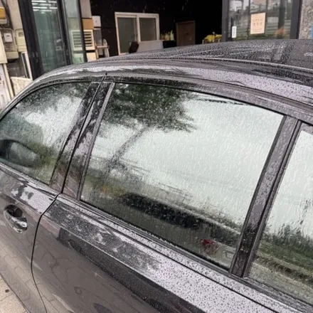 안산시흥 썬팅 전문점 BMW 3시리즈 레인보우 V90 틴팅 전체 재시공