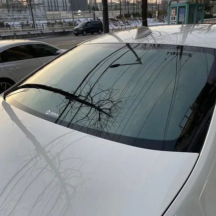 안산썬팅 BMW 5시리즈 레인보우V90 썬팅 전체 재시공 후기