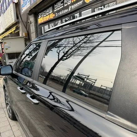안산썬팅 기아 카니발KA4 레인보우 프리미엄VS200 전체 재시공