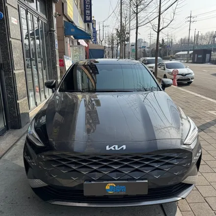 안산 레인보우썬팅 V90 기아 K8 전체 재시공 후기