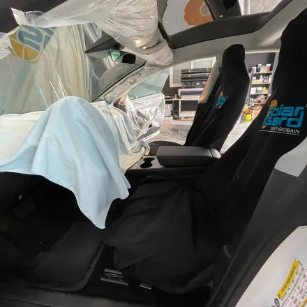안산 신차패키지 테슬라 모델3 안산블락포디 스카이블루 시공